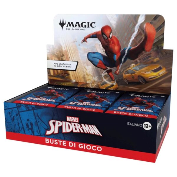 PRE ORDER Marverl’s Spider Man Play Booster Display (30 buste) ITA
